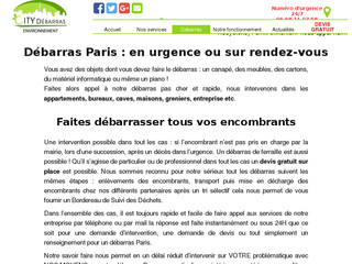 Détails : Faire à un débarras à Paris
