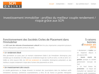 Détails : Explications des SCPI : "Société Civile de Placement Immobilier"